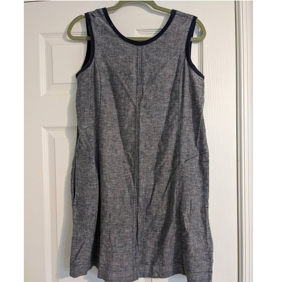 Toad&Co Hemp Dress Pockets Size Small - Picture 2 of 5